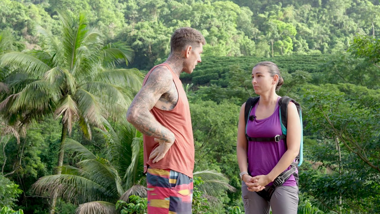 Jamie and Sandra in the valley